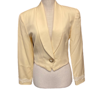 T. Edwards Vintage yellow short waisted jacket.